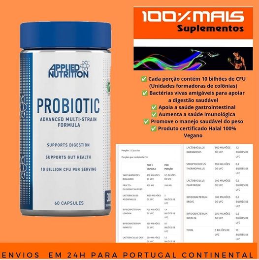 Probiotic Advanced Multi Strain Formula – 60 caps