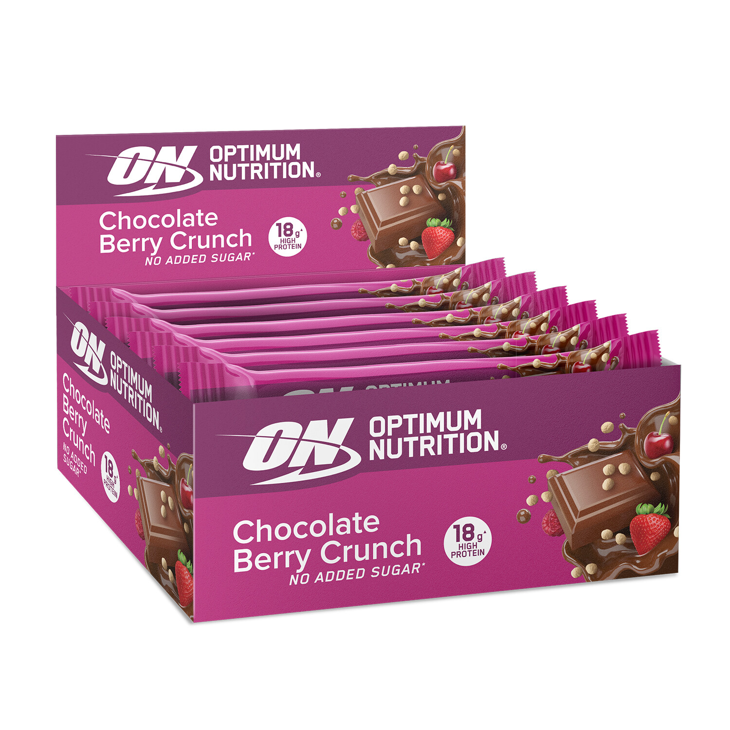 Chocolate Berry Crunch Bar 12x55g