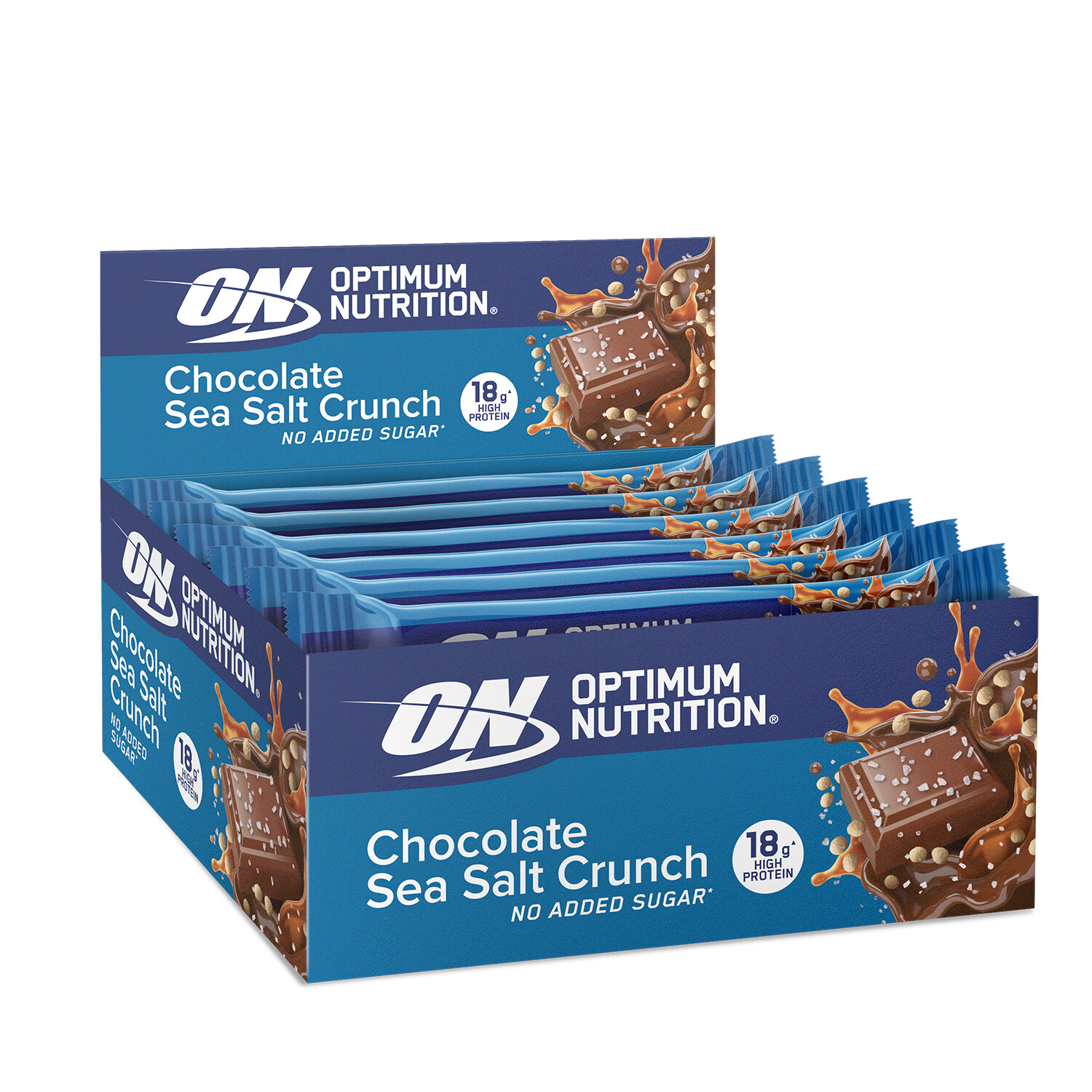 Chocolate Sea Salt Crunch Bar 12x55g