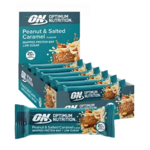 Whipped Peanut & Salted Caramel Protein Bar Low Sugar 10x60g
