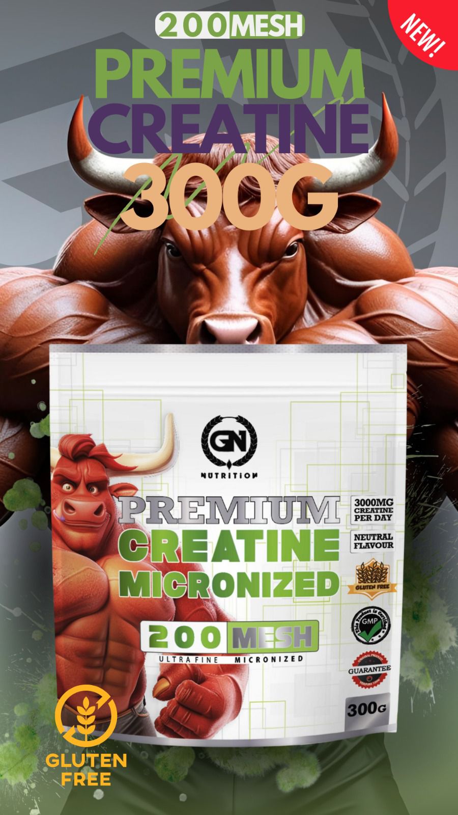Creatina Monoidratada 300g