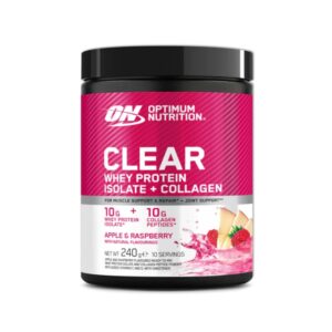 Clear Whey Protein Isolate + Collagen – 240g