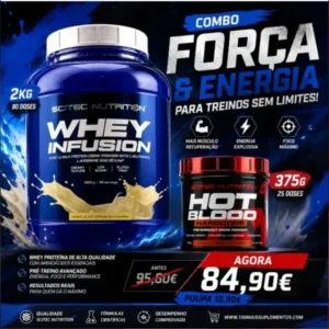 Pack Whey + Pre-Treino