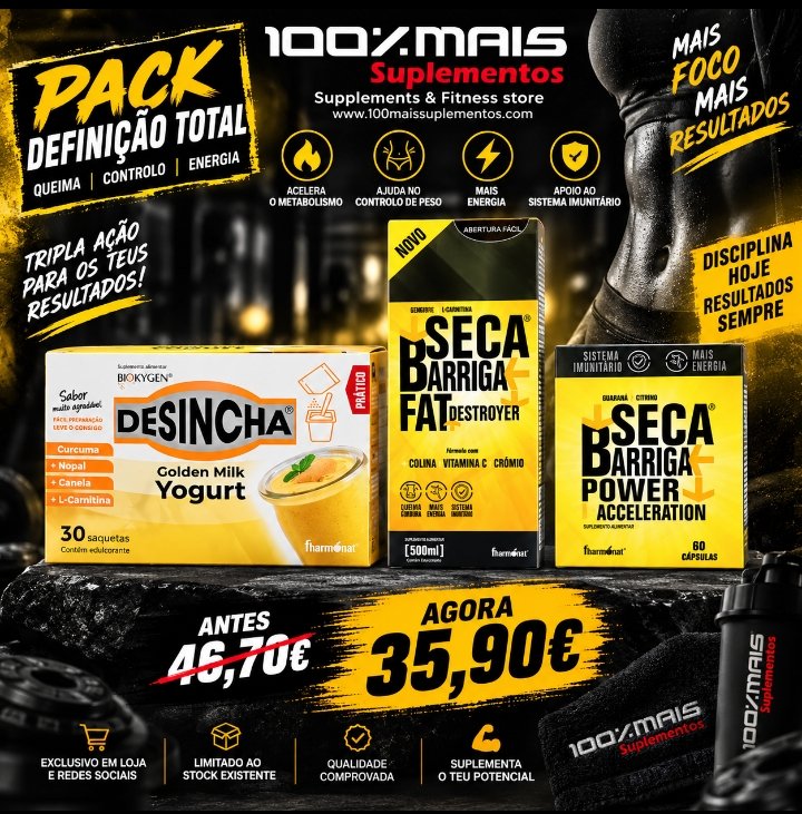 Pack Seca Barriga